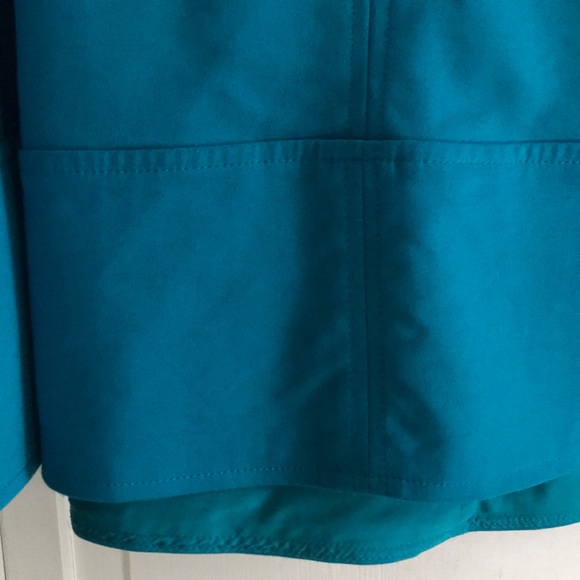 Teal swing/poodle style skirt with pockets - Picture 2 of 6